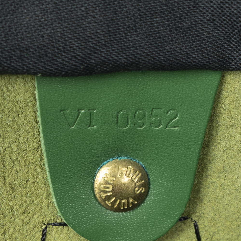 Louis Vuitton Speedy Black Stitching 30 - Picture 10 of 10